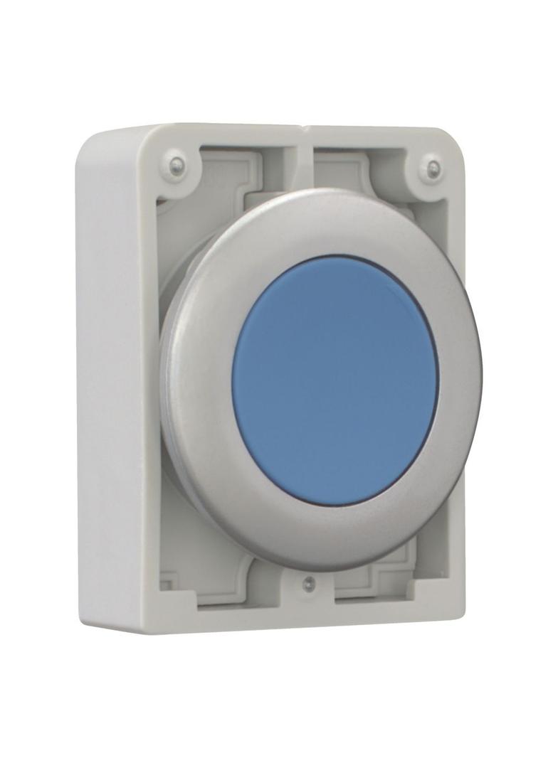 M30C-FD-B Przycisk 30mm płaski niebieski z samopowrotem 182921 EATON