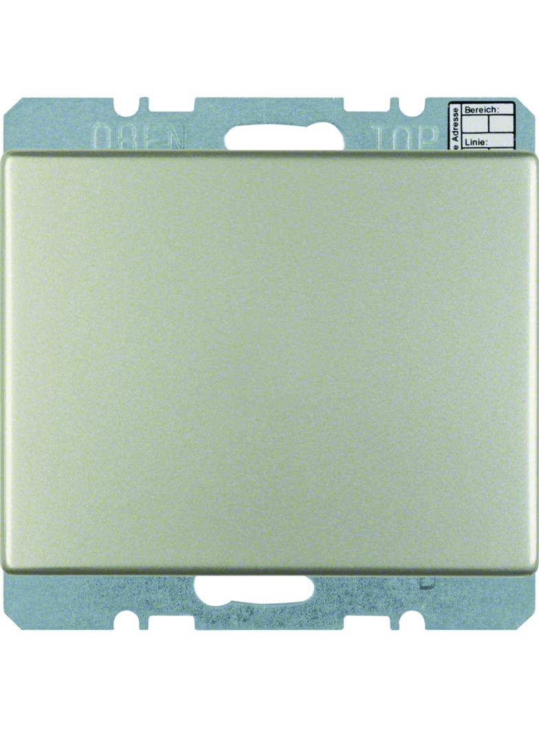 BERKER KNX system K.5 Regulator temperatury bez sterowania ręcznego z interfejsem uniwersalnym stal