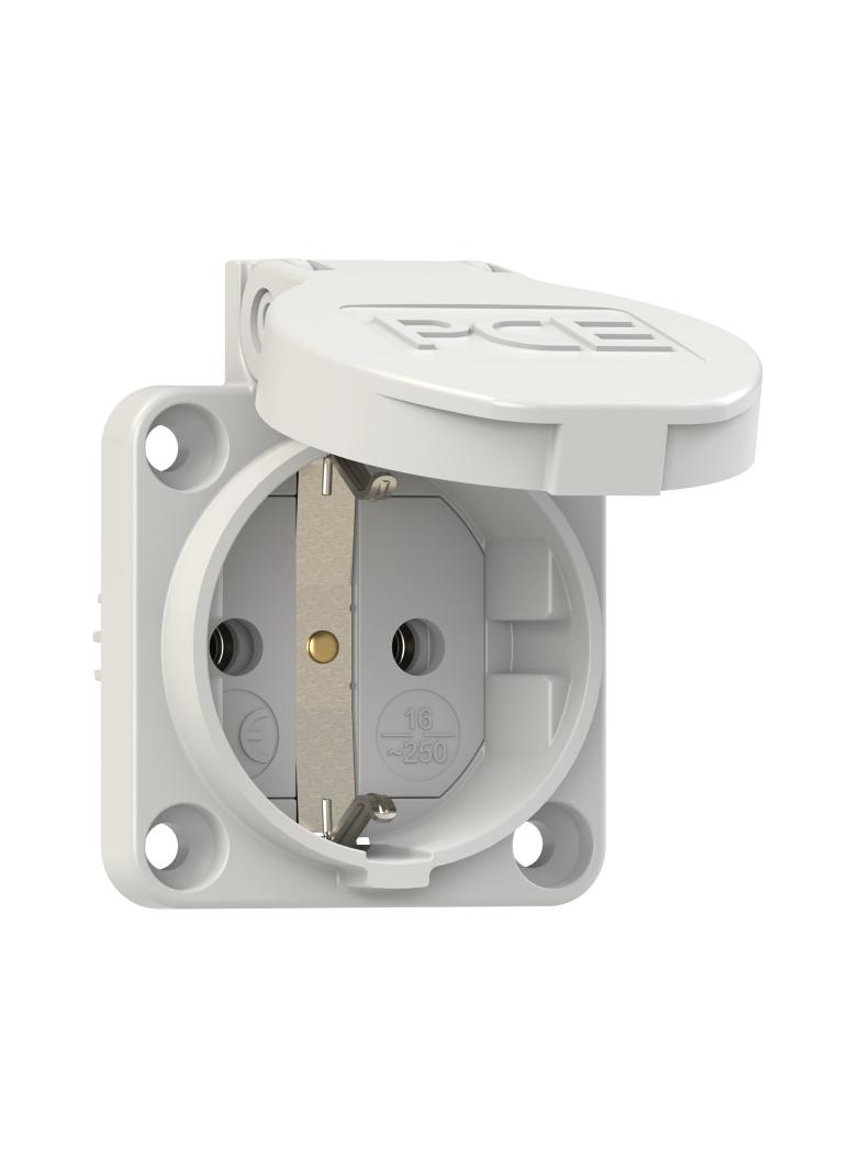 GNIAZGO SCHUKO 16A 3P 230V SZARE