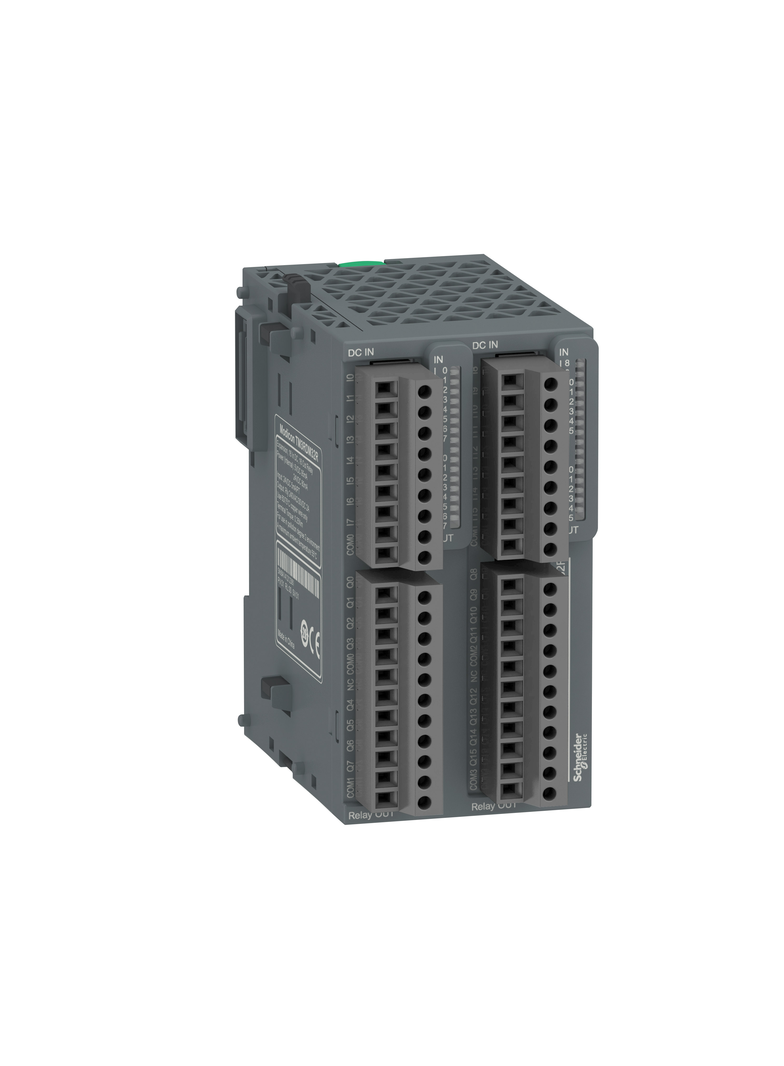 Moduł wejść/wyjść dyskretnych, Modicon TM3, 32 wejścia/wyjścia (16 wejść cyfrowych, 16 wyjść cyfrowy