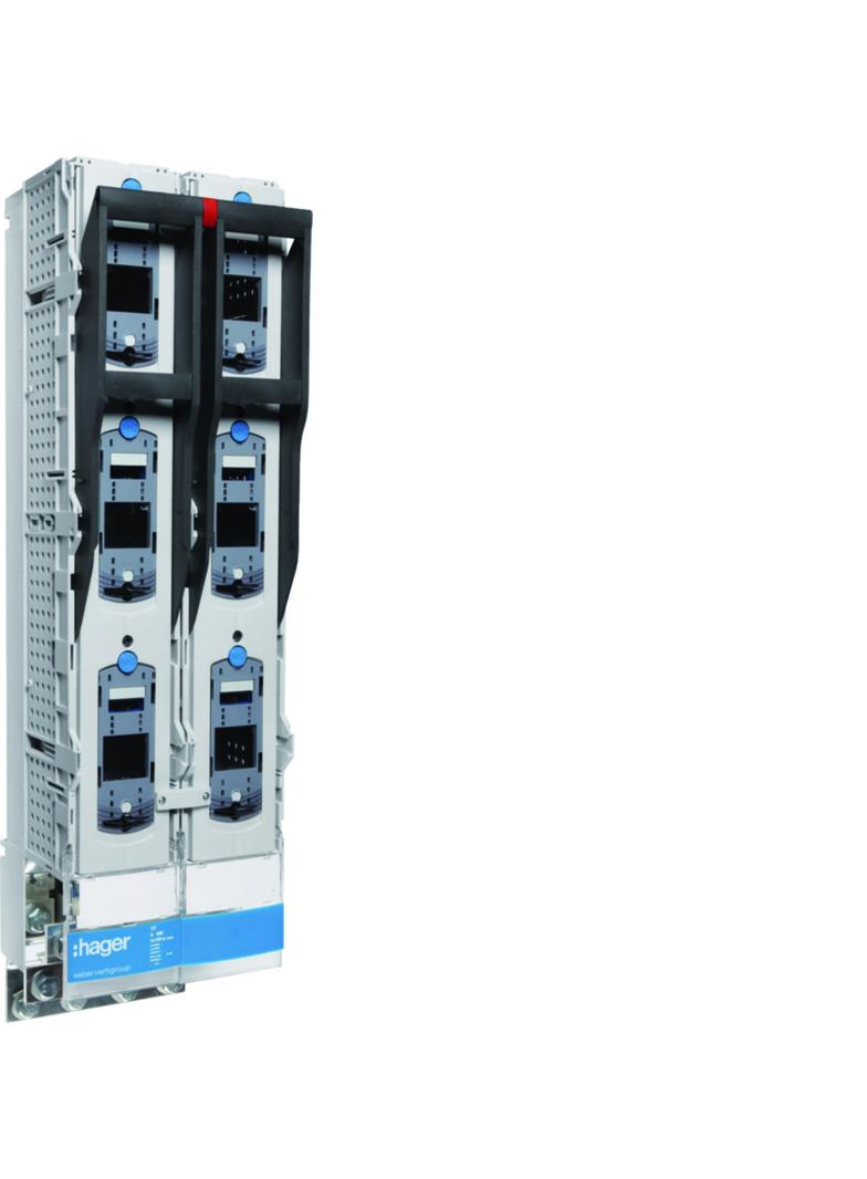 LV listwa bliźniacza NH3 3P 1250A 690VAC szyny 185mm zac.śr.M12 LVDR1260CPX HAGER