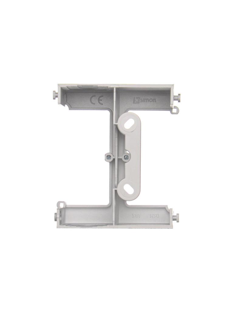 Simon 54 Premium Puszka natynkowa – element rozszerzający puszkę pojedynczą składaną DSC do ramek wielokrotnych. Głębokość 40 mm srebrny mat DSH/43 KONTAKT