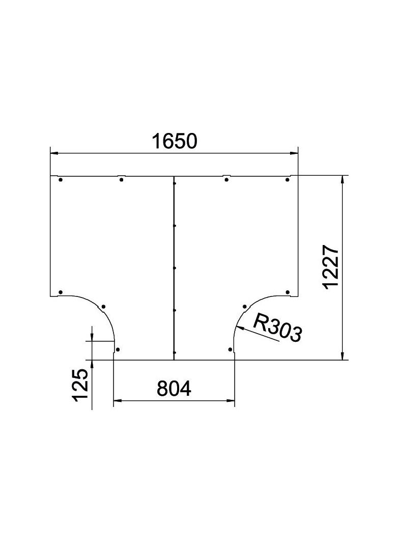 LTD 800 R3 FT Pokrywa trójnika