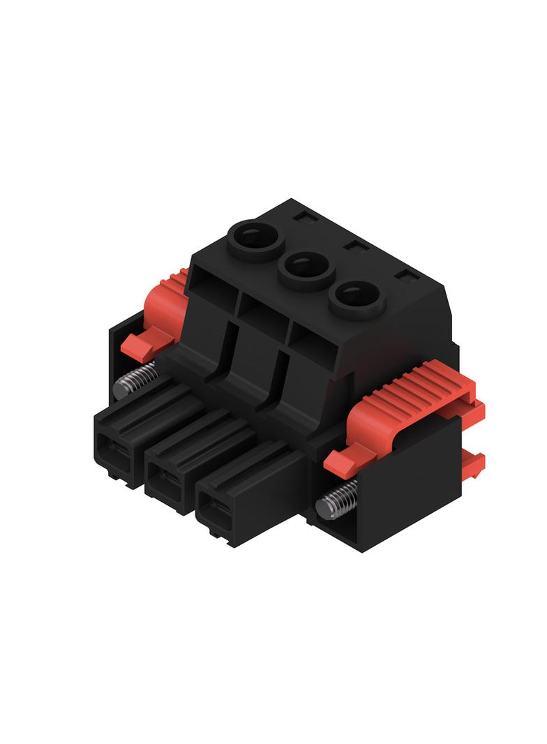 BUZ 10.16HP/03/180SF AG BK BX Złącze kablowe do płytek drukowanych /24szt./ WEIDMULLER