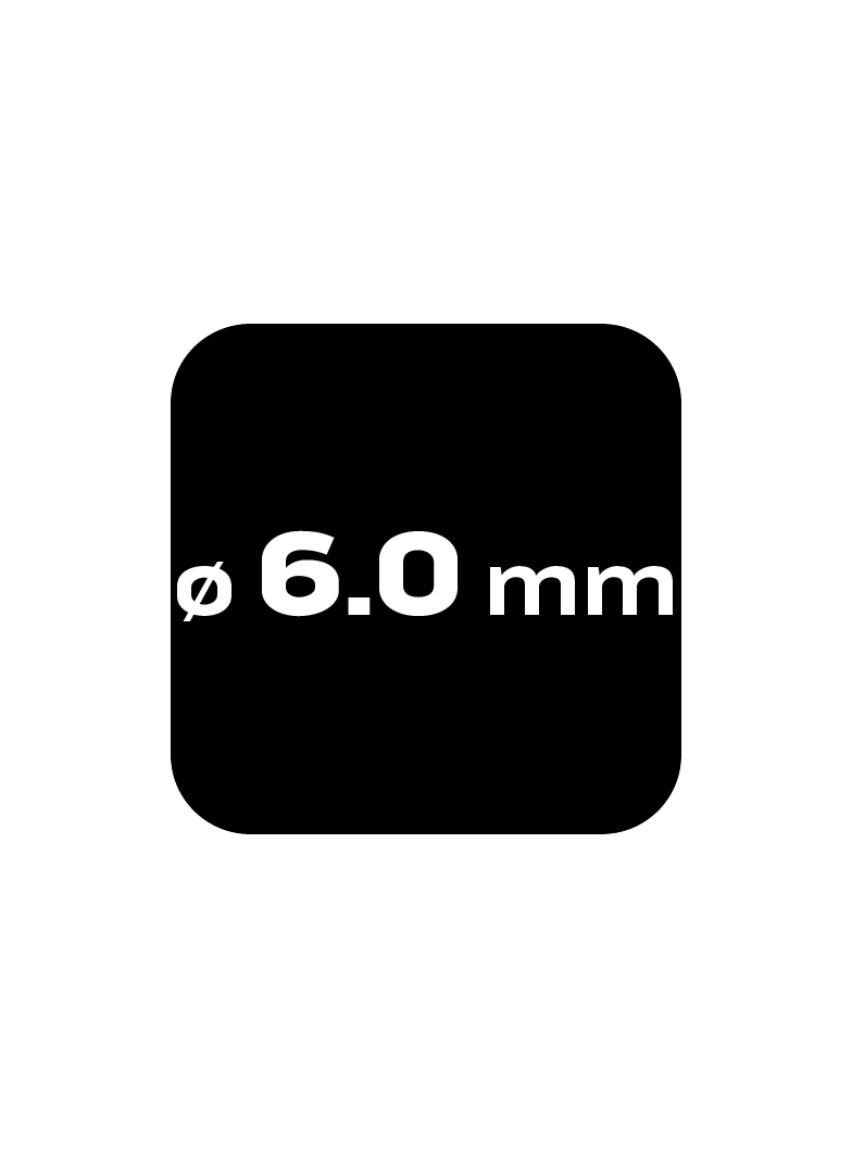 Wiertło do metalu HSS-TiN, 6.0 mm