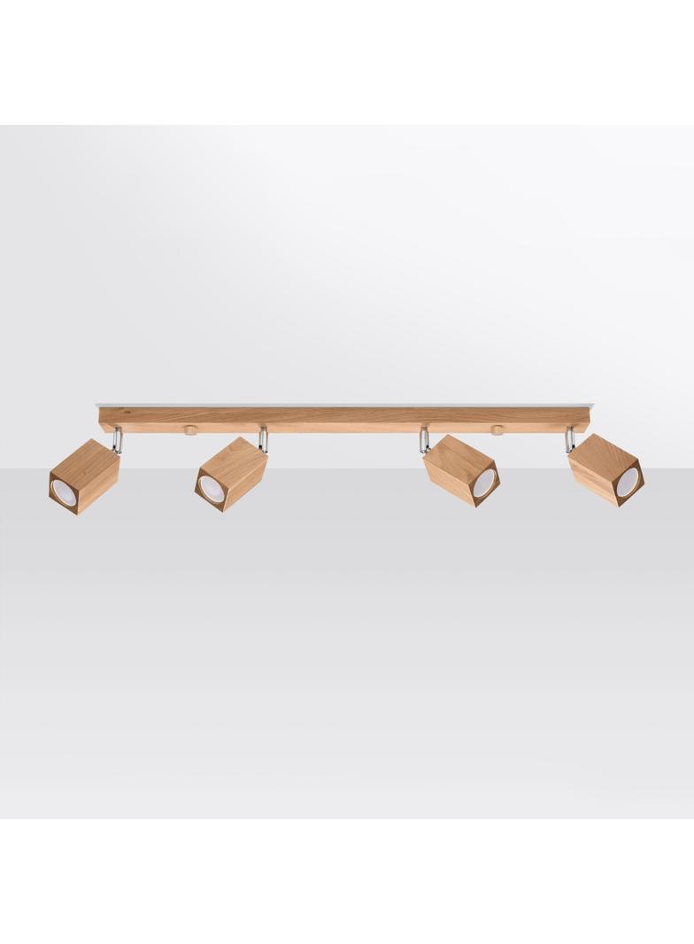 Sollux Plafon KEKE 4 dąb SL.1038