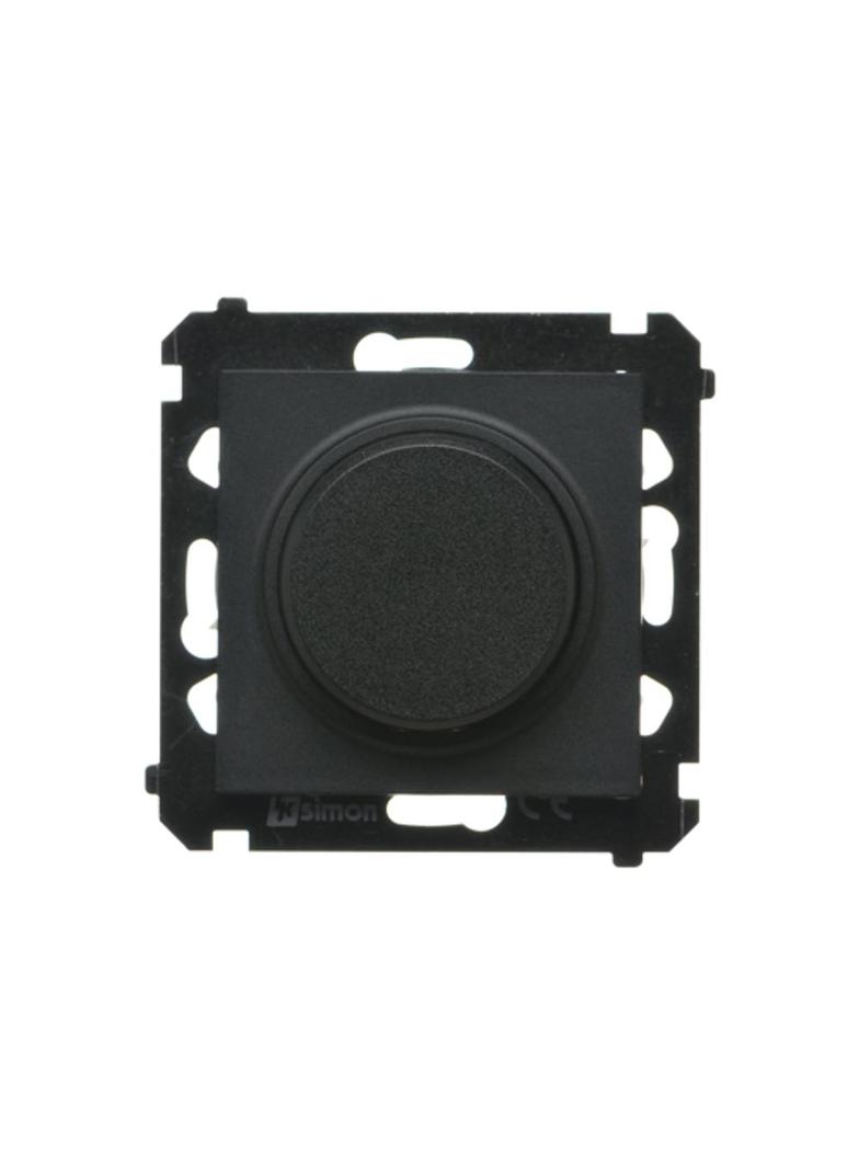 SIMON 55 Ściemniacz obrotowy do LED ściemnialnych 230V 2–200 W Czarny mat TES9L.01/149