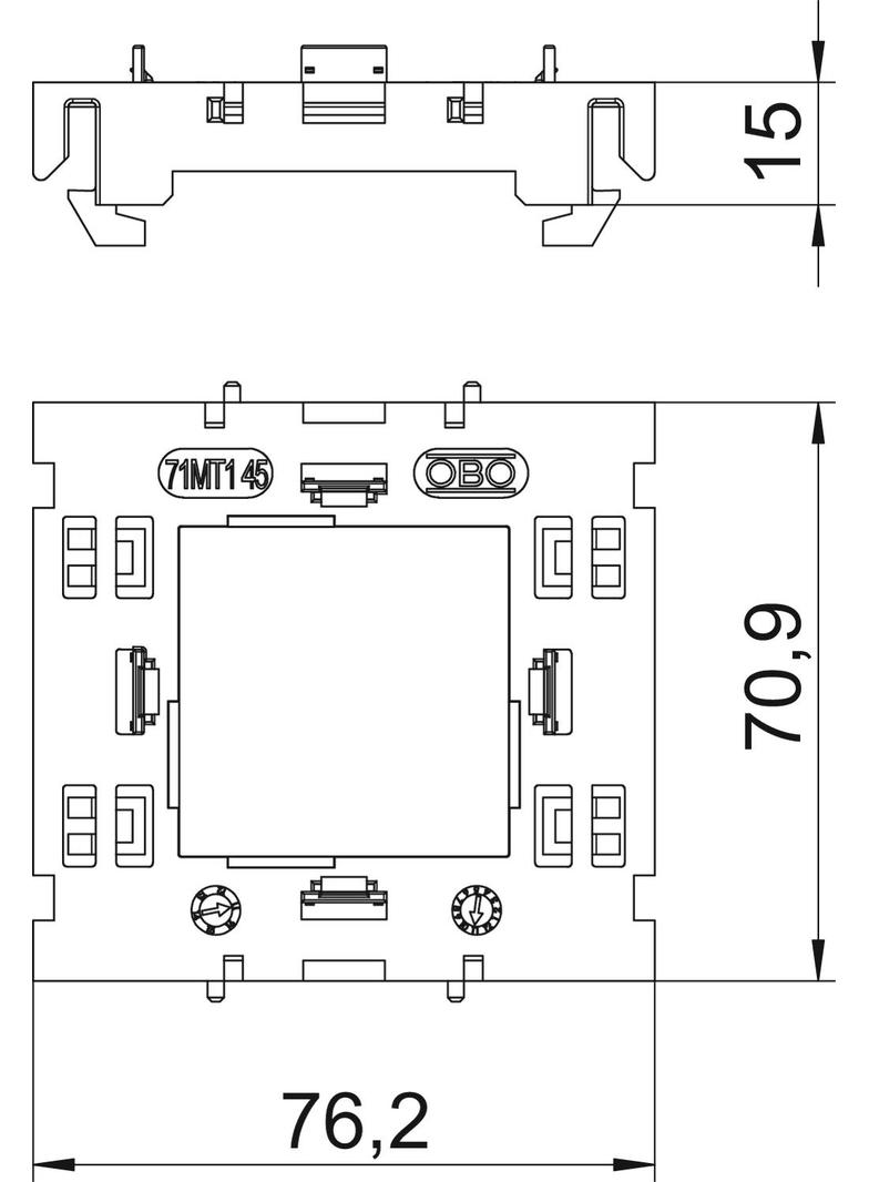 71MT1 45, Wspornik dla Modul 45