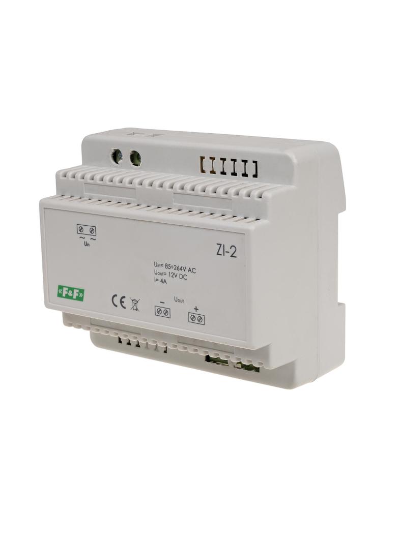 Zasilacz impulsowy 12V DC ZI-2 F&F
