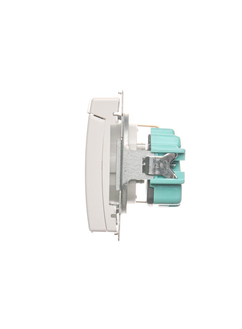 Simon Basic Gniazdo wtyczkowe Schuko do wersji IP44 16A 250Vzaciski śrubowe biały BMGSZ1B.01/11 BMGSz1B.01/11 KONTAKT