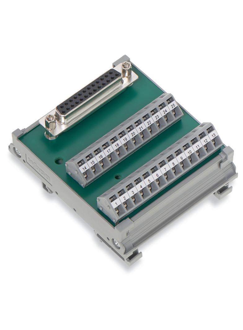 moduł przejściowy z gniazdem D-Sub-Min 9-biegunowy