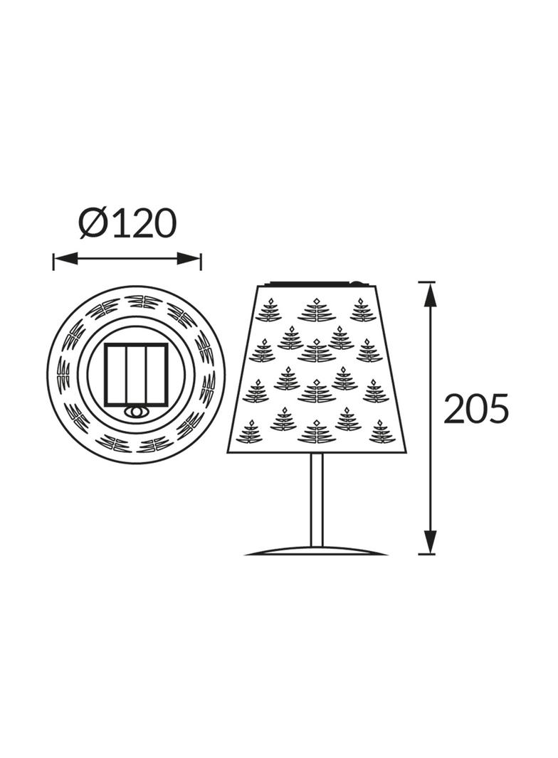Lampa solarna LED LUDA LED 20 0,2W GREEN CW