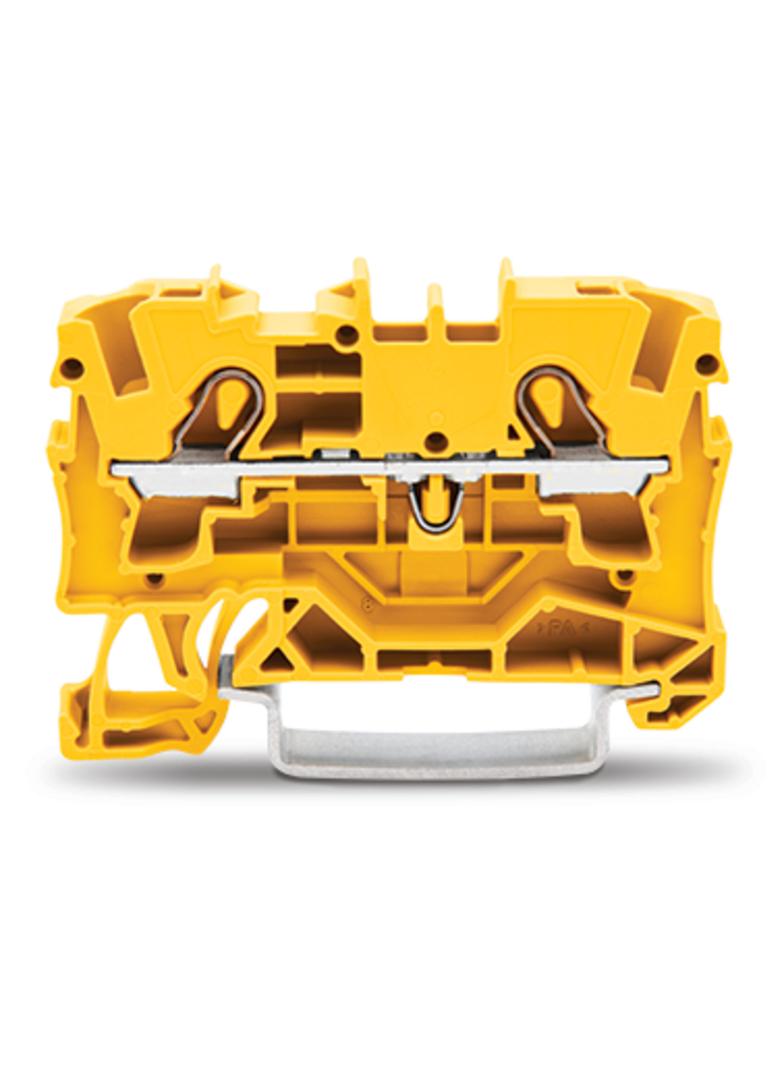 TOPJOBS złączka 2-przewodowa 4 mm2 żółta