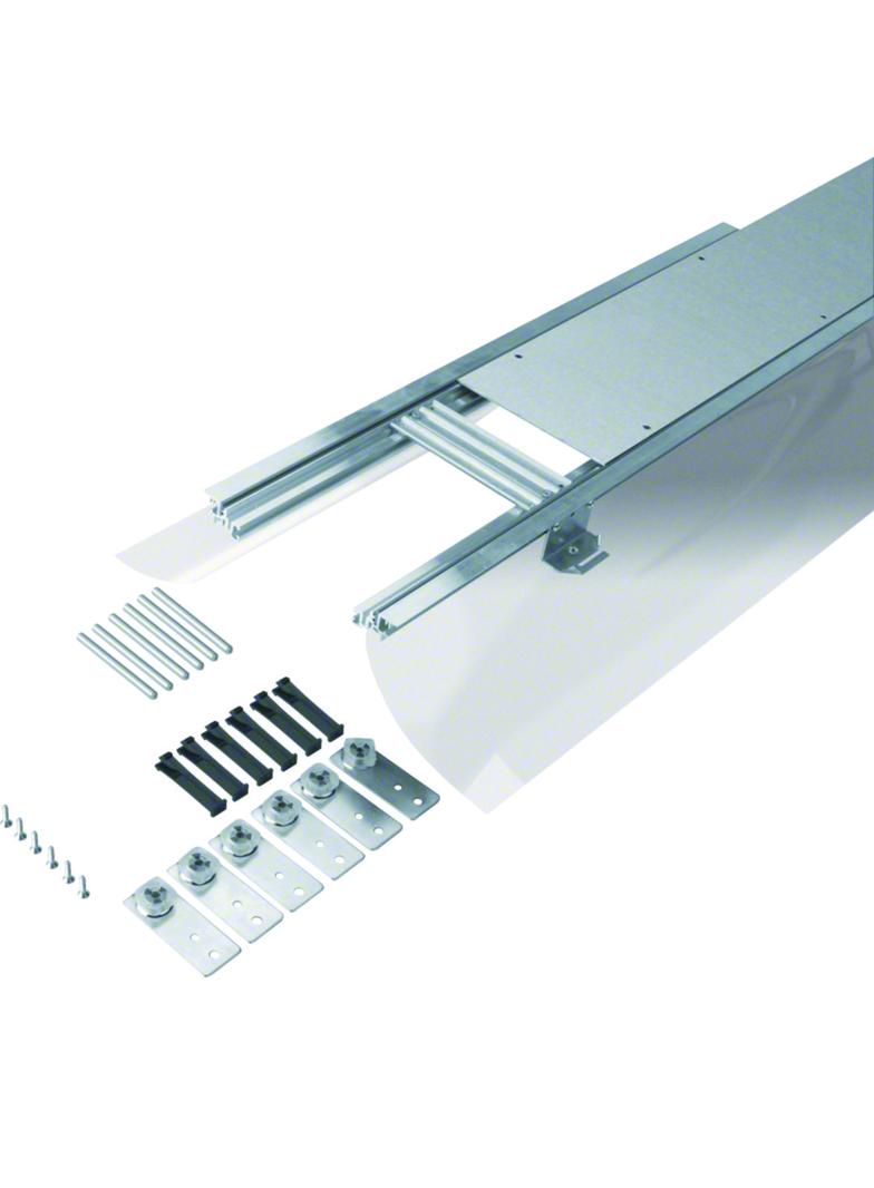 tehalit.BK Kanał współpoziomy boczna folia ochronna BKF 200x(45-70)mm stal BKF200045 HAGER