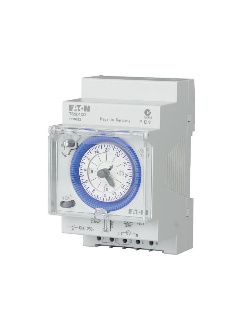 TSSD1CO Analogowy zegar sterowniczy 24h 1 przem. 167391 EATON