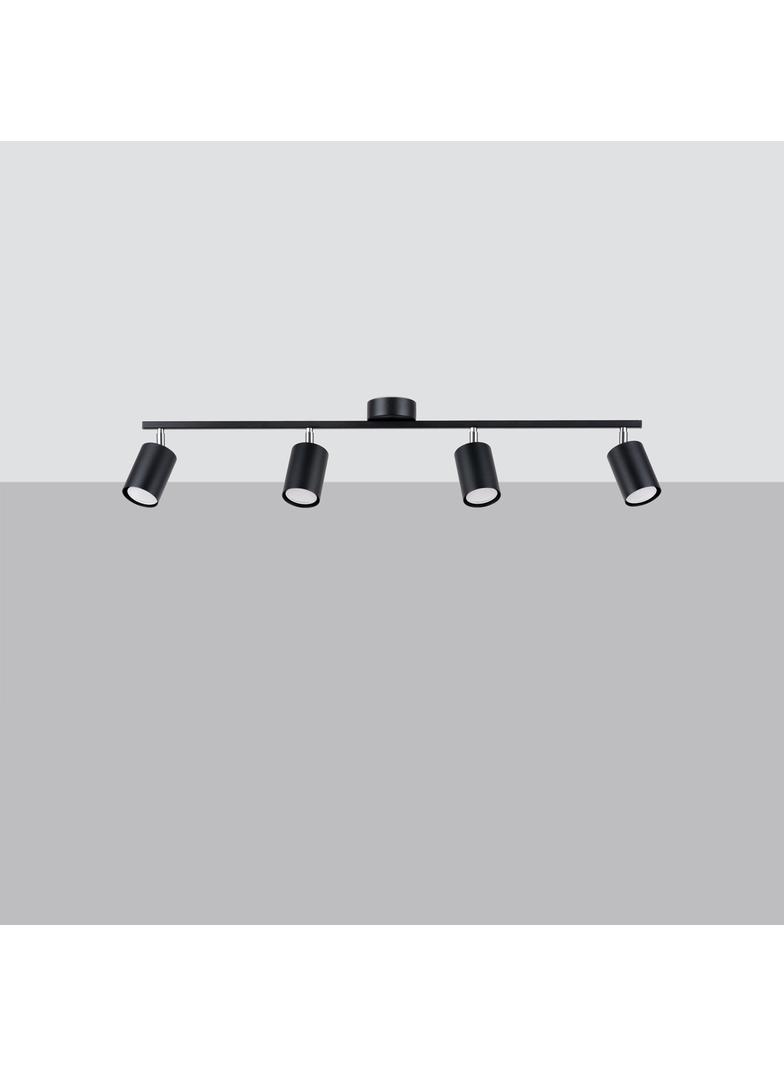 Sollux Plafon LEMMI 4L czarny SL.1168