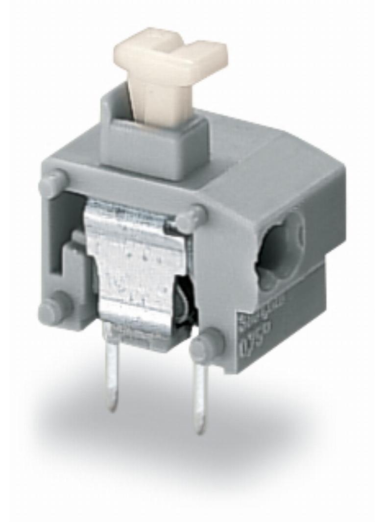 złączka do płytek drukowanych szara raster 10/10,16 mm