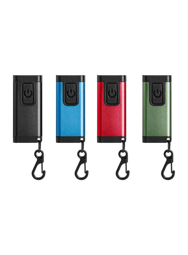 Mini latarka/brelok LED COB, 150lm, 180mAh, 5500K, kolor mix