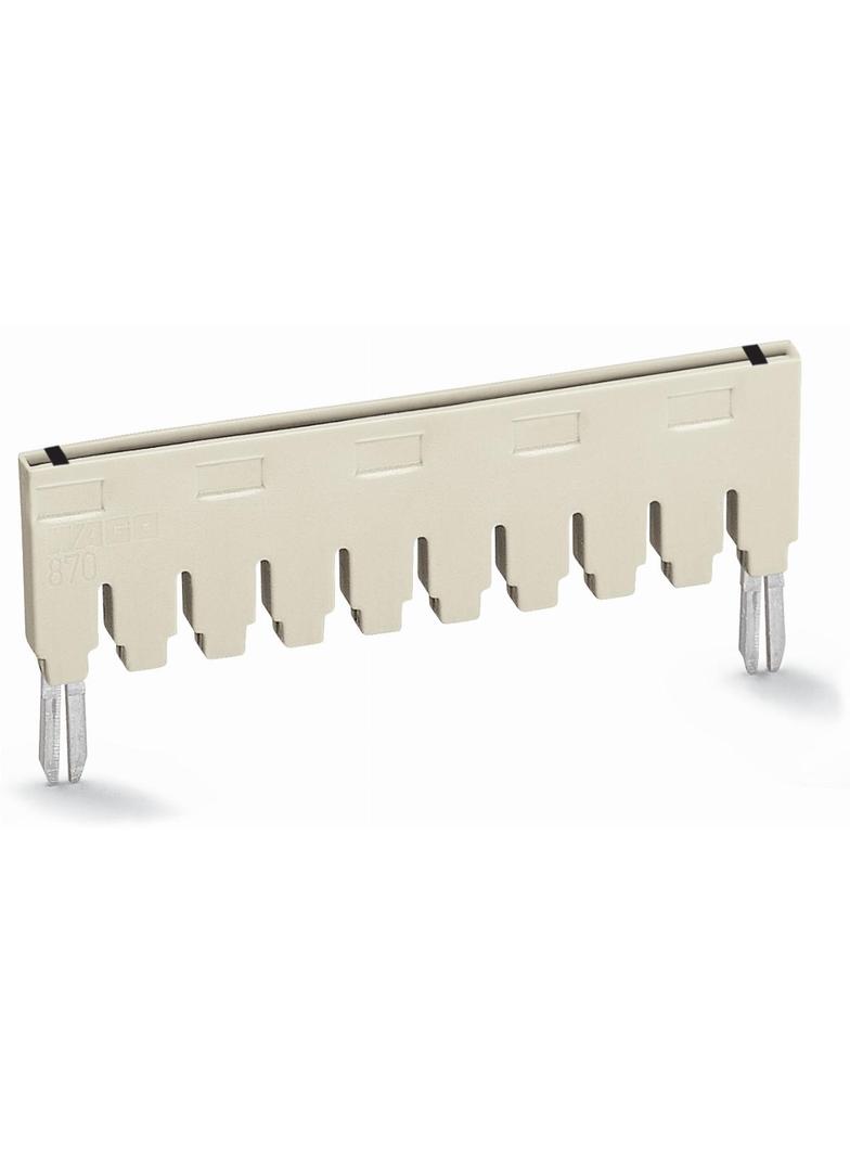 mostek grzebieniowy z 1 na 8 jasnoszary