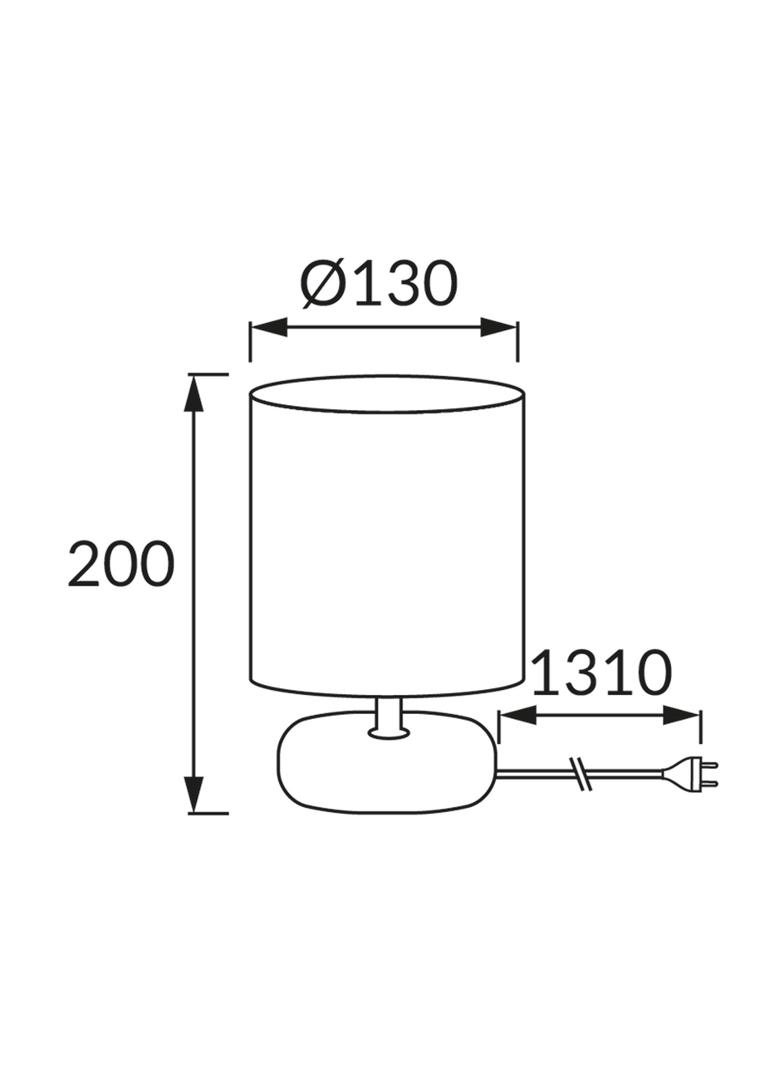 Lampka stołowa PATI E14 BROWN