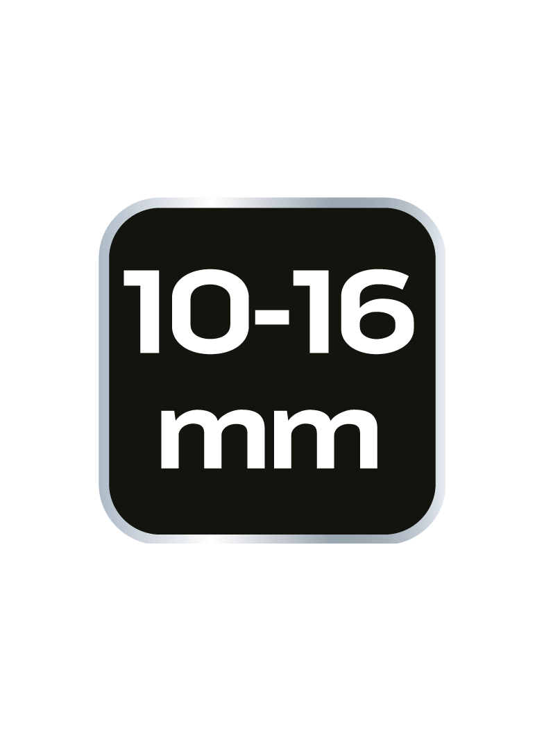 Opaska ślimakowa 10-16/9 mm, W4, 3 szt.