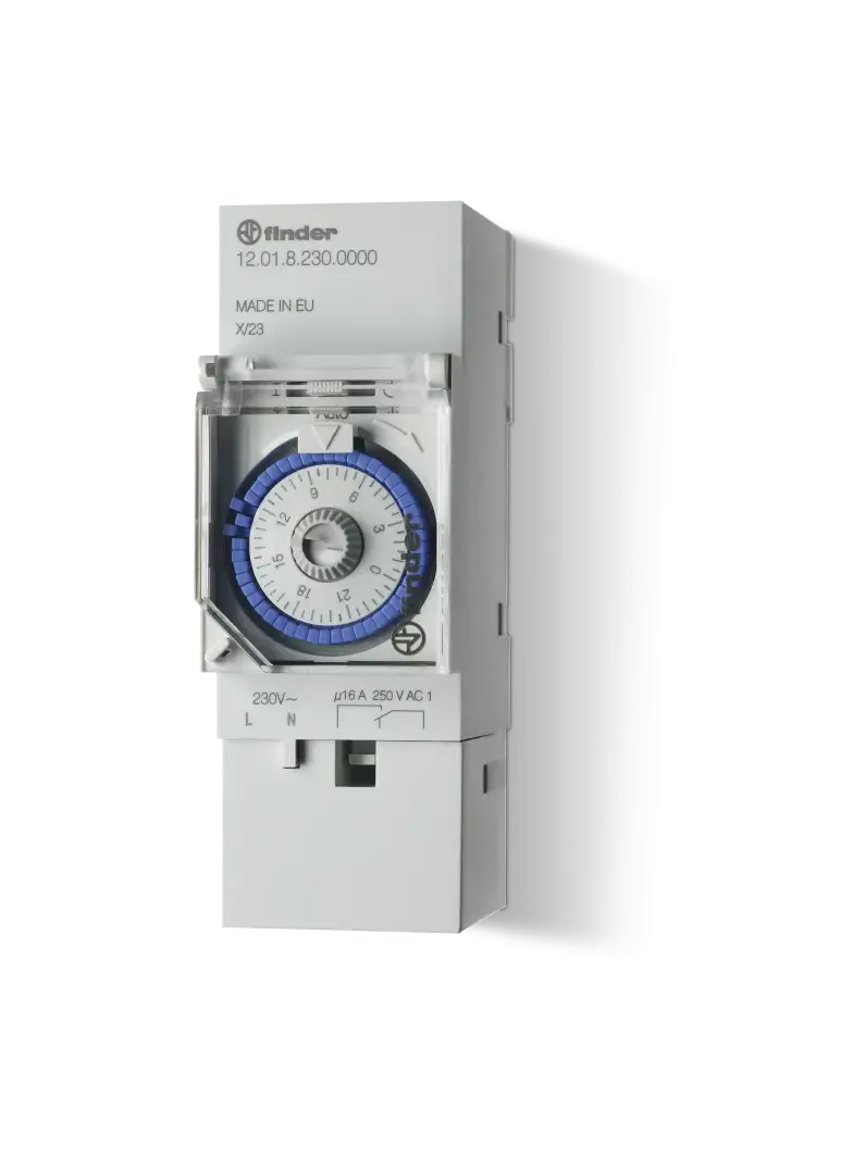 Zegar sterujący 1 P; 16A; 230V AC; dobowy