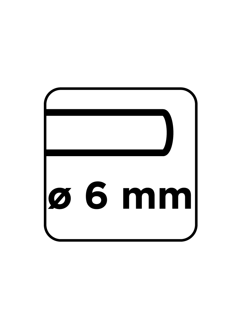 Frezy do drewna widiowe, trzpień 6 mm, zestaw 12 szt.