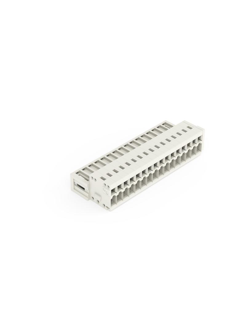 MCS-MINI Classic wtyk 16-bieg. j-szary raster 3,5 mm /25szt./ WAGO