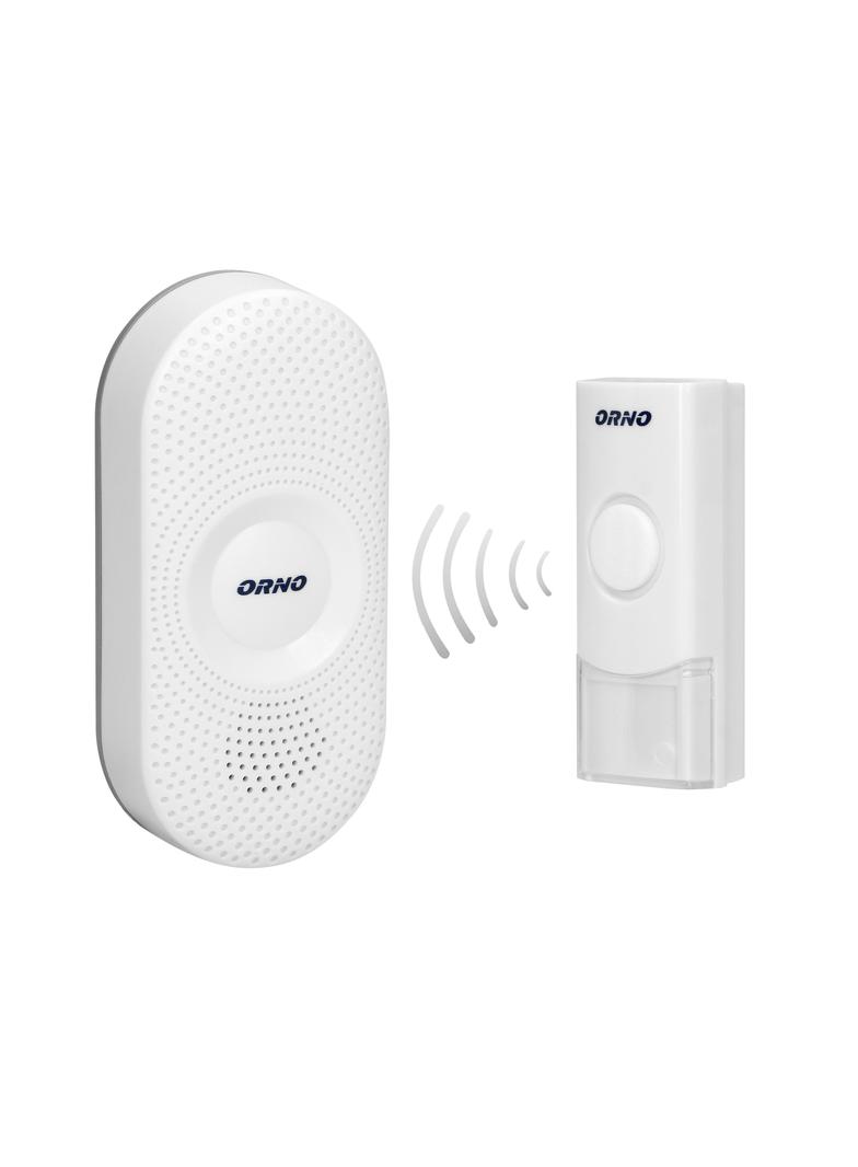 Dzwonek bezprzewodowy Longa AC sieciowy learning system 36 dźwięków 300m OR-DB-QX-155 ORNO