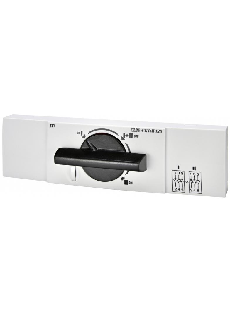 Adapter do budowy rozłączników 6/8 P i przełączników I-I+II-II CLBS-CKI+II125 004661523 ETI