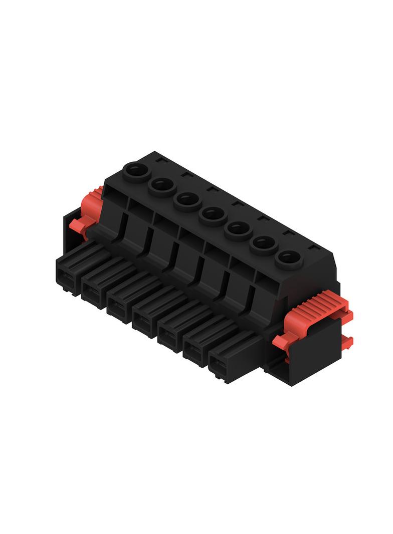 BUZ 10.16HP/07/180F AG BK BX Złącze kablowe do płytek drukowanych /12szt./ WEIDMULLER