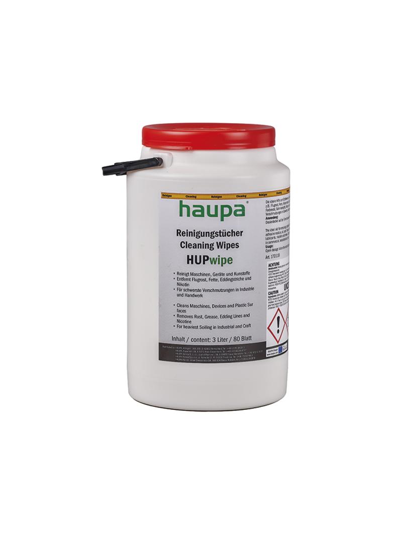 Ściereczki czyszczące HUPwipe 80 arkuszy 170118 HAUPA
