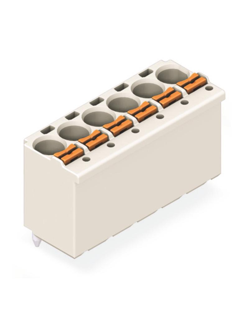 Gniazdo picoMAXeCOM raster 5mm 6‑biegunowe z prostymi pinami lutowniczymi bez płytki 2092‑1176 /100szt./ WAGO
