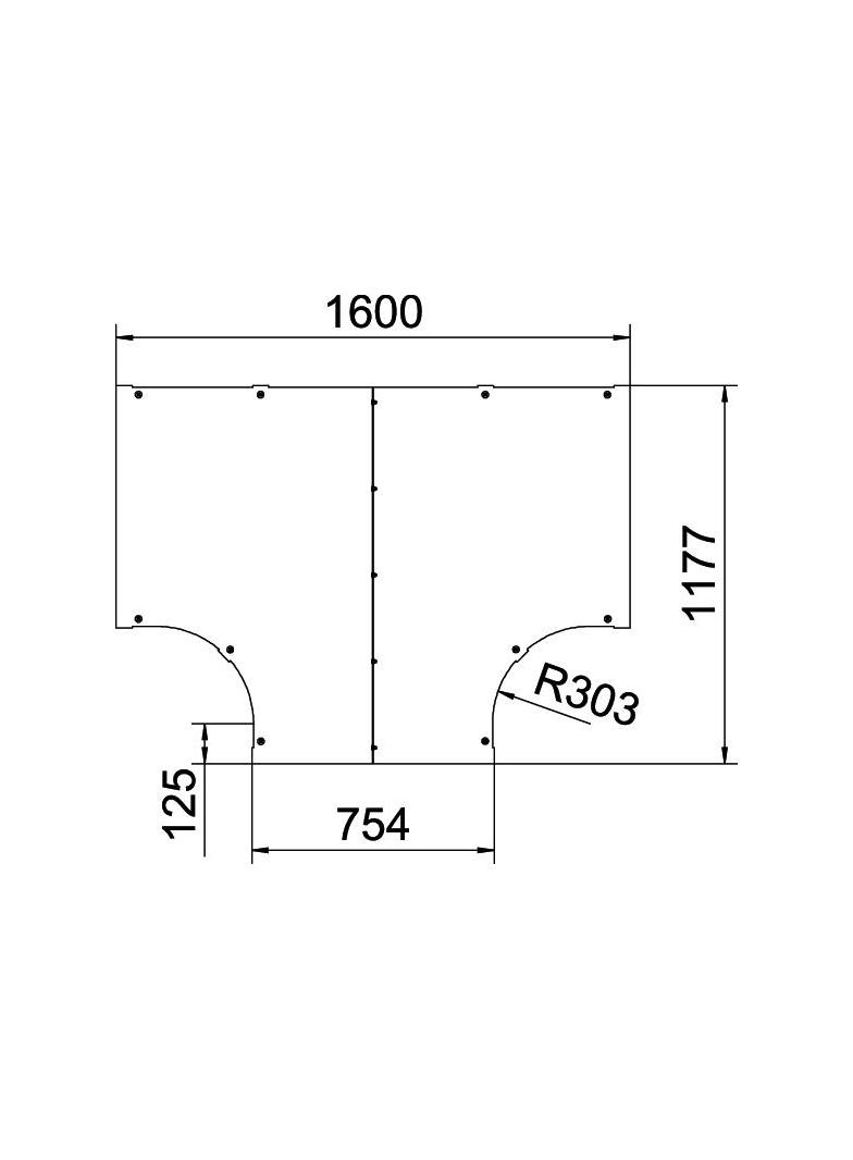 LTD 750 R3 FT Pokrywa trójnika