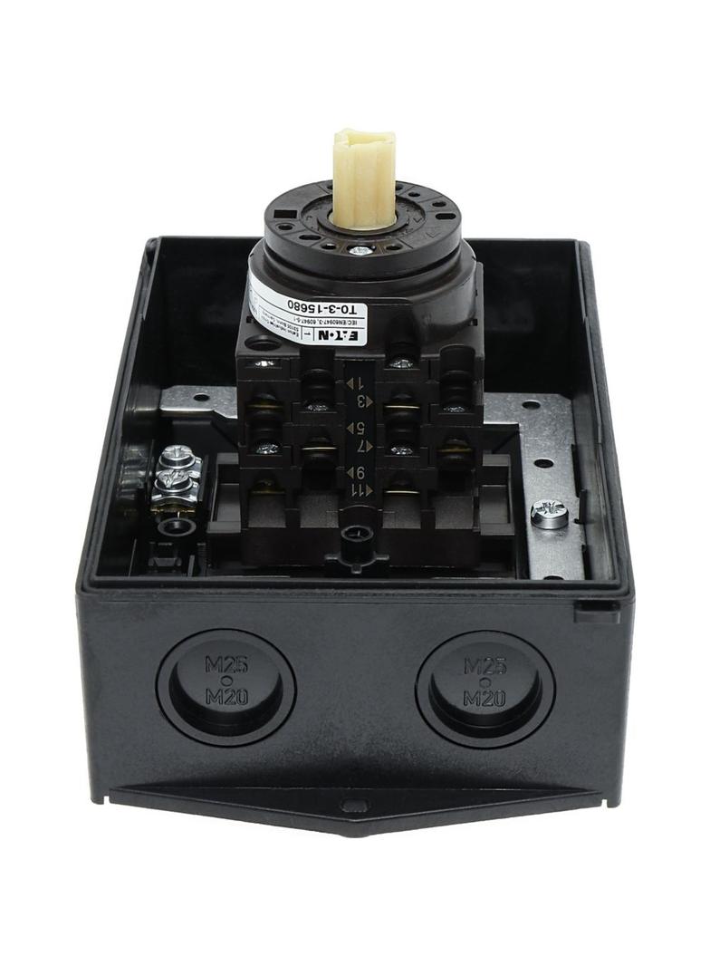 T0-3-15680/I2H/MBS/SVB-SW Rozłącznik 20A 3P+N + 1Z 1R MBS czarna rączka 182432 EATON