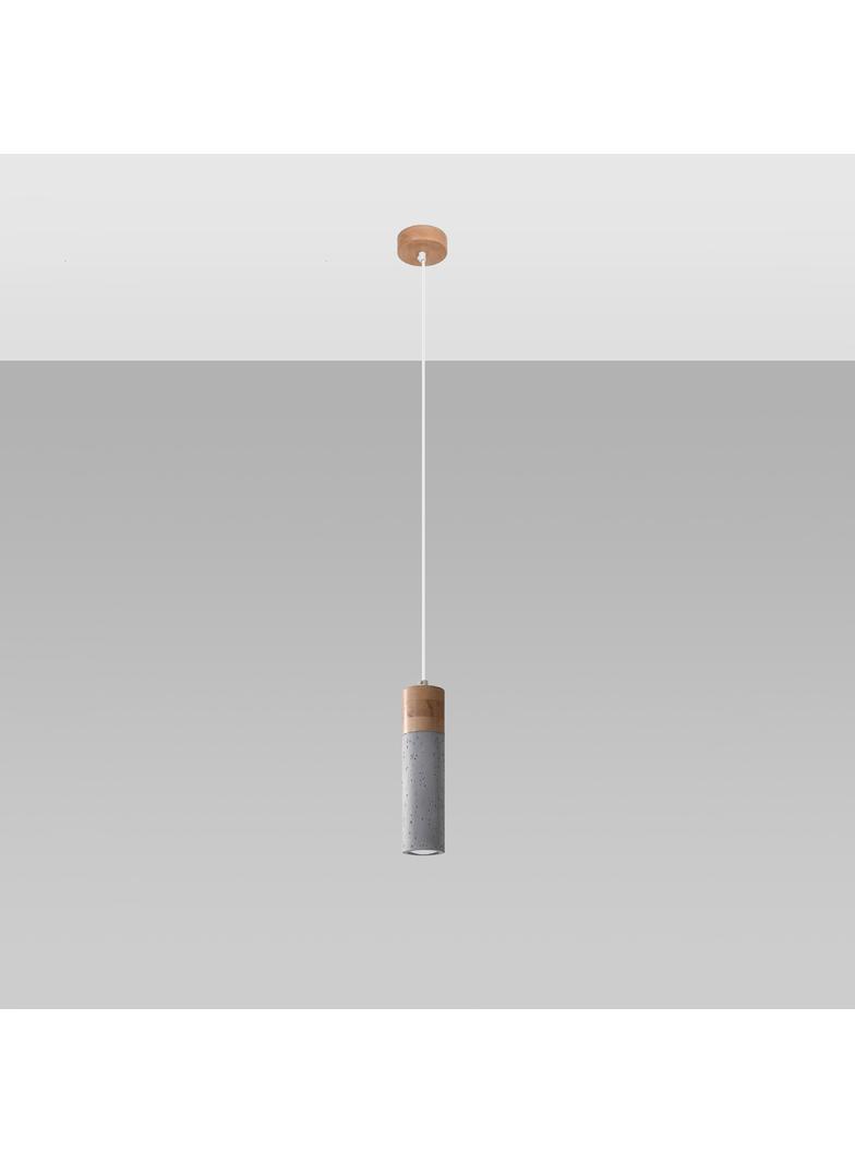 Lampa wisząca ZANE 1 szara