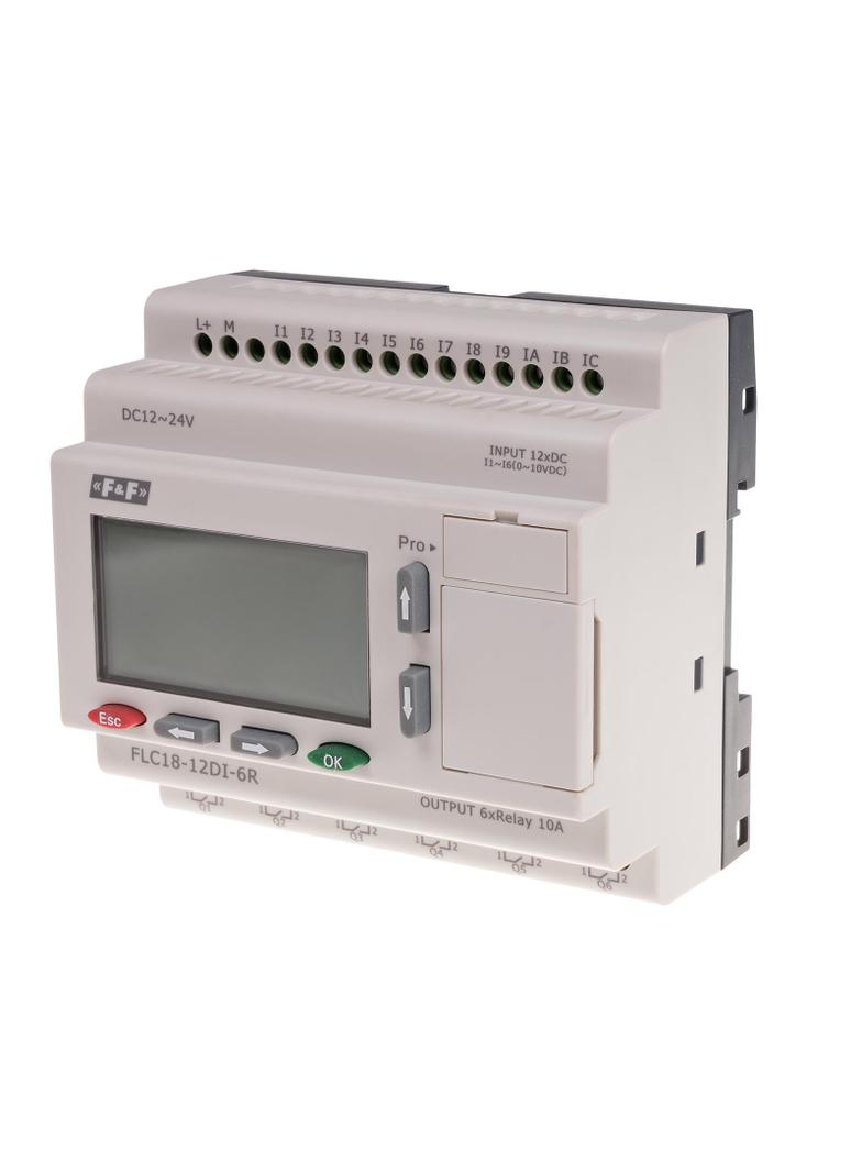 Sterownik swobodnie programowalny 12 wejść cyfrowych