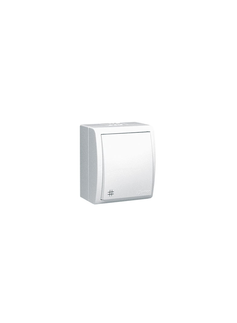 Simon Aquarius Łącznik krzyżowy bryzgoszczelny IP54 10A 250V zaciski śrubowe biały AQW7/11 KONTAKT