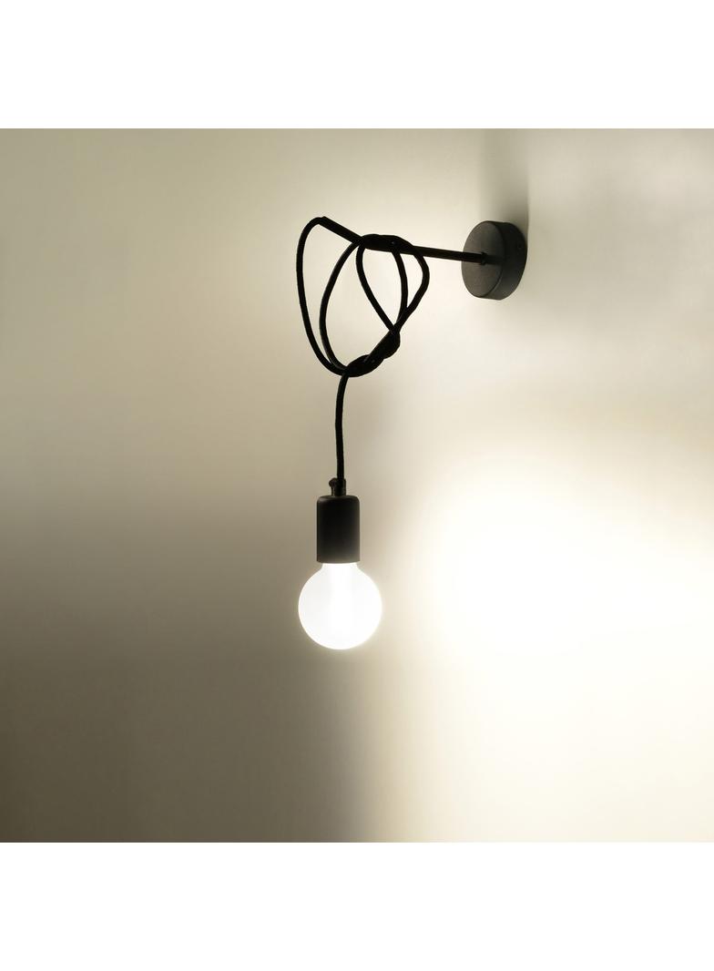 Sollux Kinkiet EDISON czarny SL.0373
