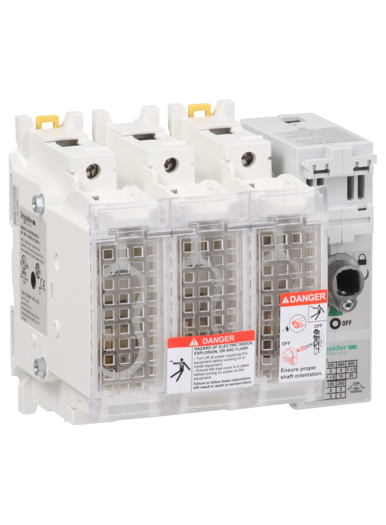 Podstawa bezpiecznikowa GS UL A1 30A wielkość J 3P