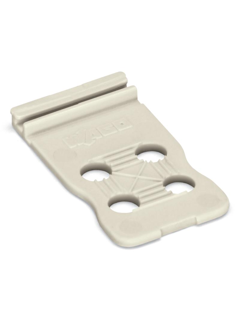 płytka odciążająca przewody jasnoszara