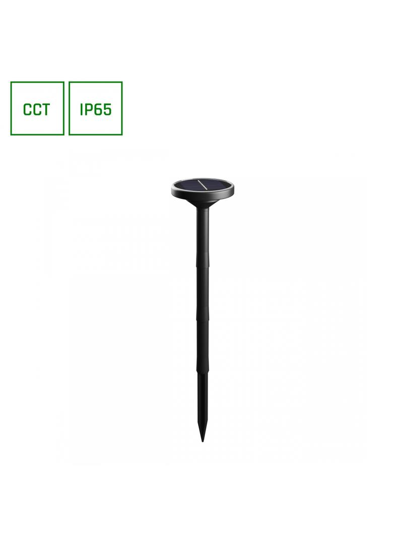 SOLARA PLATO 1W CCT IP65 126x51x290mm CZARNY wbijana 2 lata gw. SPECTRUM