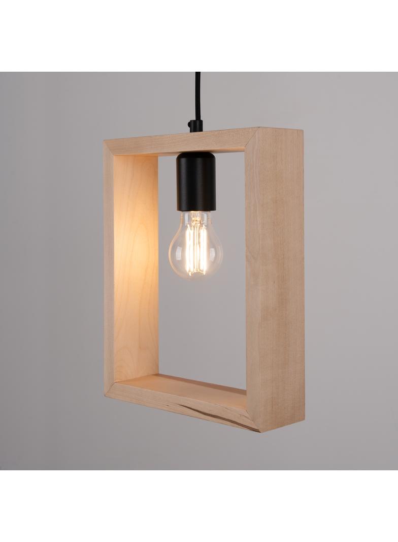 Lampa wisząca ARIES naturalne drewno