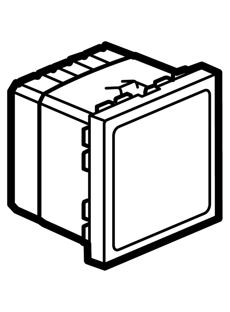 MOSAIC SYGNALIZATOR ŚWIETLNY LED 1W- 2 MODUŁY ZIELONY/CZERWONY 230V~, Legrand