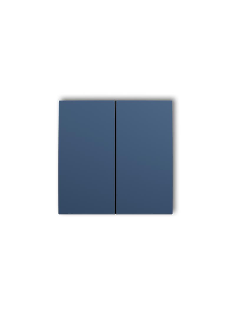 Klawisze podwójne do łączników ICON, MINI (komplet dwóch sztuk) navy blue