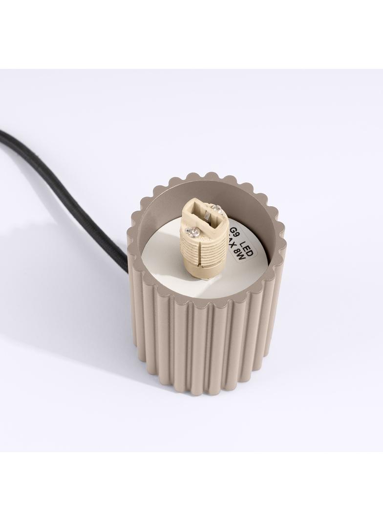 Lampa biurkowa HALO taupe