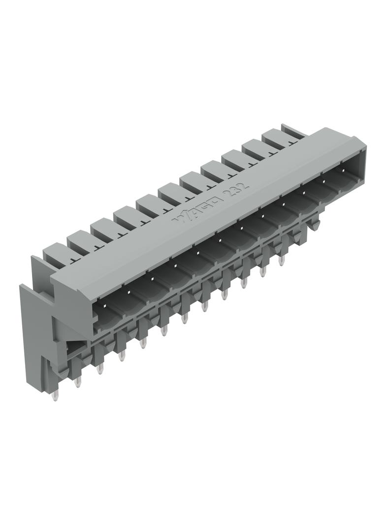 MCS-MIDI Classic wtyk podwyższony 12-bieg. szary raster 5 mm /50szt./ WAGO