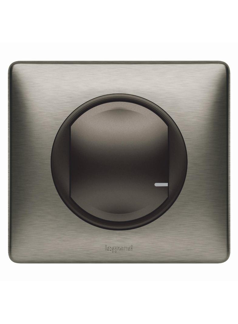 CELIANE WITH NETATMO - ŁĄCZNIK CONNECTED Z FUNKCJĄ ŚCIEMNIANIA GRAFITOWY, Legrand