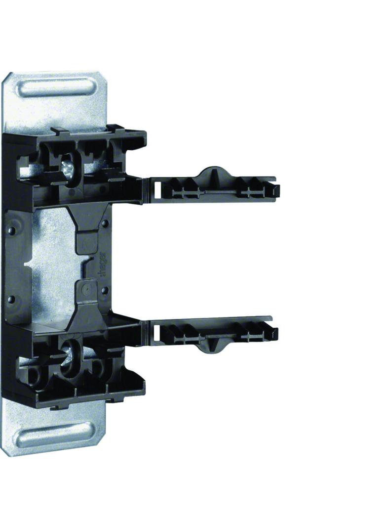 tehalit.BKIS Uniwersalny łącznik/ uchwyt montażowy 130, pokrywa 80mm PA czarny