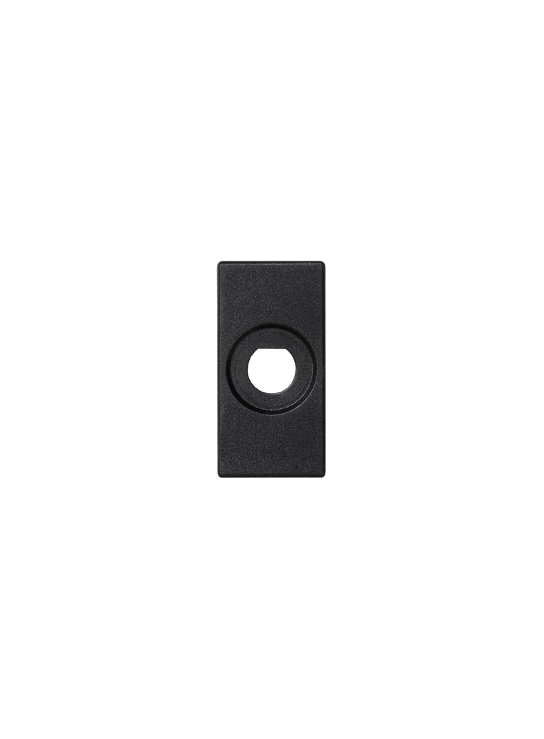 Simon Connect Płytka K45/2 225x45mm z otworem ?10mm szary grafit